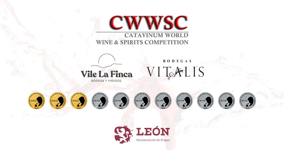 Tres oros y siete platas para vinos de la DO León en el concurso internacional Catavinum-2022