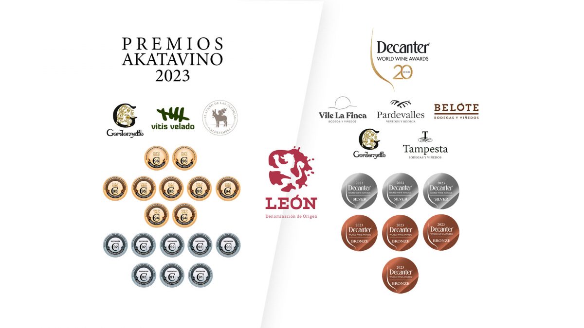 Los sumilleres españoles premian a nueve vinos de la DO León con dos grandes oros y siete oros en Akatavino